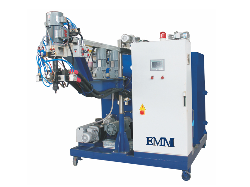 EMM106 पु elastomer कास्टिंग मिसिन को लागि polyurethane पहियों को लागि